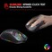 HXSJ T90 Three Mode Wireless Mouse BT 3.0 + 5.0 + 2.4G Wireless Charging Mouse RGB Lighting with Adjustable DPI Black
