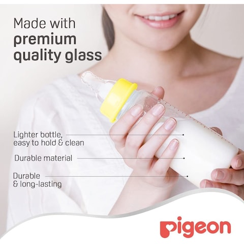 Pigeon Glass Nursing Bottle A291 Clear 200ml