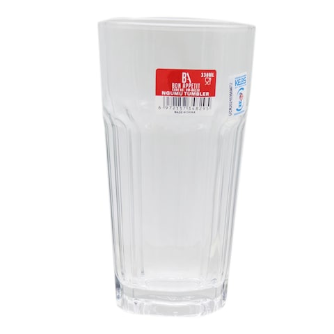 BA NGUMU GLASS HB 33CL TUMBLER