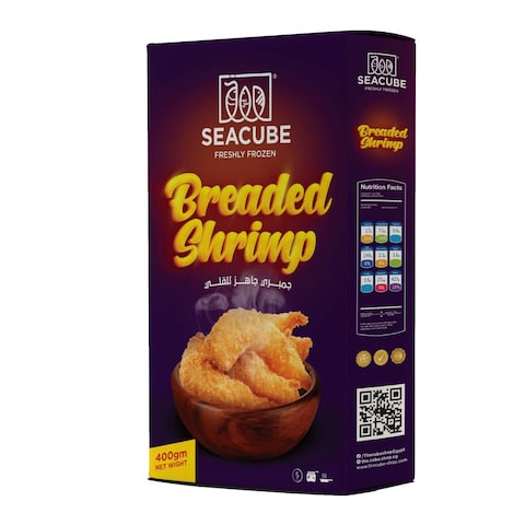 Sea Cube Breaded Shrimp - 400 gram