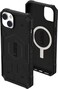 Urban Armor Gear Designed For iPhone 14 Plus Case, 6.7" Pathfinder Built-In Magnet Compatible With Magsafe Charging Slim Lightweight Shockproof Dropproof Rugged Protective Cover, Black