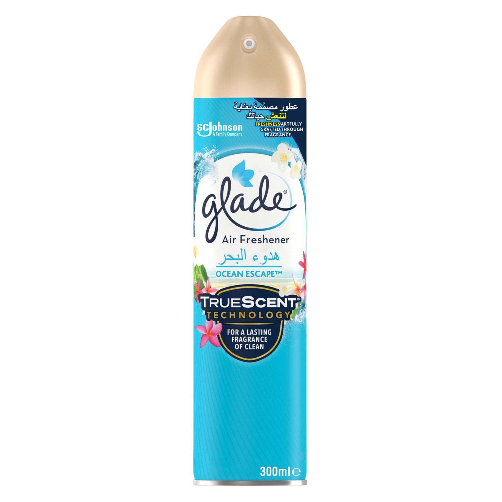 Buy Glade Aerosol Ocean Escape Air Freshener 300ml Online