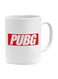 Generic Pubg Gameplay Logo Printed Ceramic Coffee Mug White/Red 11Ounce