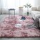 Generic Floor Rug, Square Rug, Pile Height Modern Multipurpose Non Shedding Anti Slip, For Living Room Area Rugs - Purple Pink 160X200cm