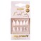 Lottie London Kimkim Stay Press'd Press-On False Nails With Glue Chrome Tips Pack of 30