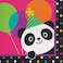 Creative Converting- Panda Monium Lucheon Napkins 7in 16pcs< >Multicolor< >