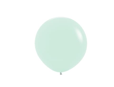 Sempertex 3 pcs, 24&quot; Round Balloons,  Pastel Matte Green