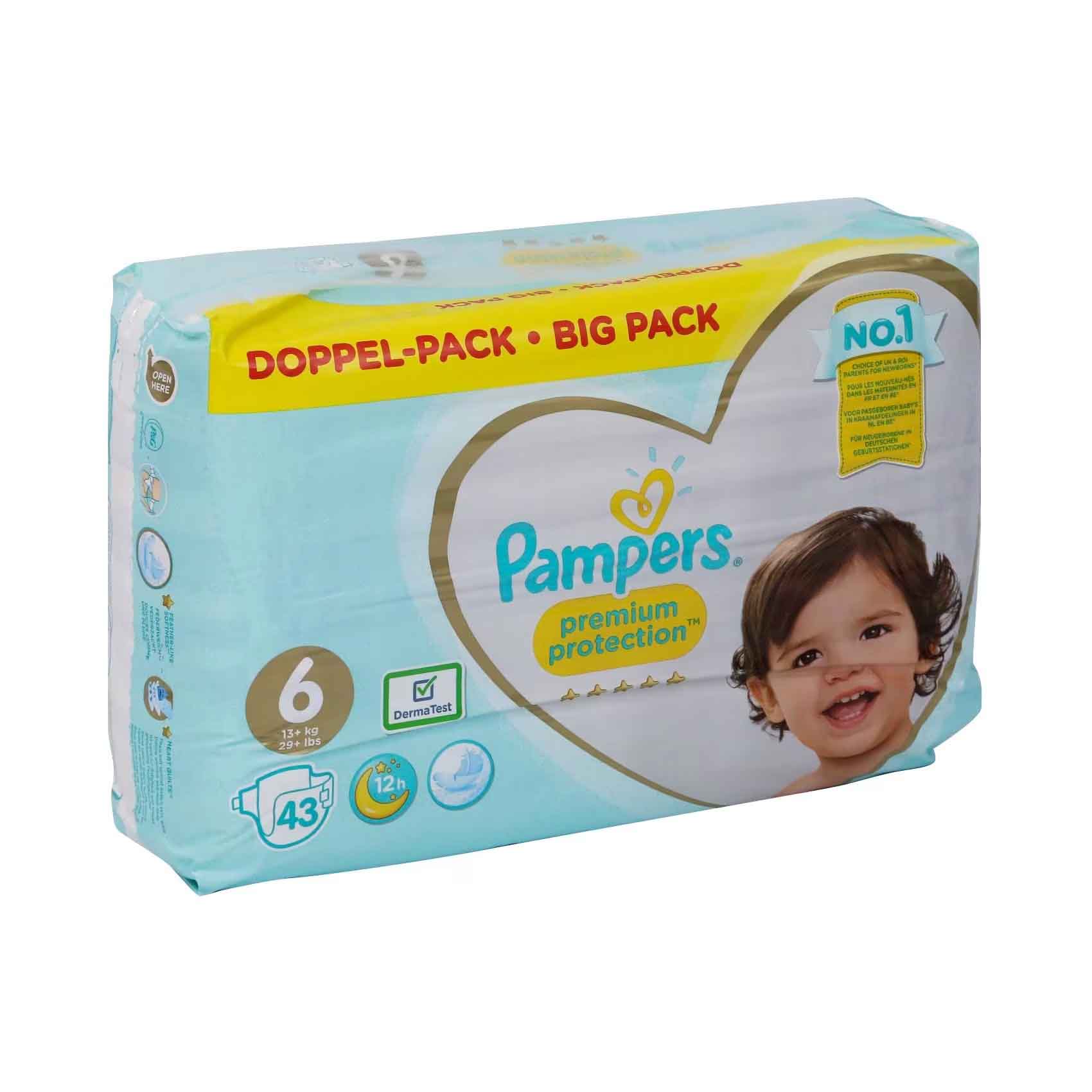 Pamper premium sales protection (PAMPERS SIZE PREMIUM guaranteed
