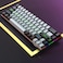 HXSJ 68 Keys Cool Backlight Mechanical Wired Keyboard (V800 Grey)