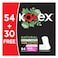 Kotex Natural Panty Liners, 100% Cotton, Normal Size, 84 Daily Panty Liners