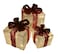 Christmas Gift Box with LED Set Red