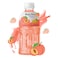 Mogu Mogu Peach Flavoured Drink With Nata De Coco 320ml