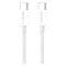 لايزر بولت CT76 كابل USB-C للشحن ونقل بيانات إلى USB-C بطول 1 متر -رمادي