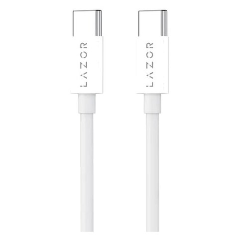 لايزر بولت CT76 كابل USB-C للشحن ونقل بيانات إلى USB-C بطول 1 متر -رمادي
