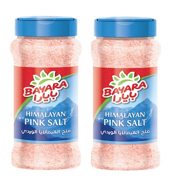 Bayara Himalayan Pink Salt, 330g Pack of 2