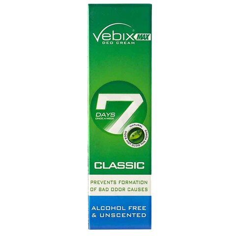 Vebix Classic Deodorant Cream - 25 ml