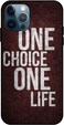 Theodor - Apple iPhone 12 Pro Case One Choice One Life Flexible Silicone Cover