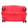Carlton Chroma 8 Wheel Hard Luggage Trolley Red 66cm