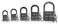 Generic Ath Short Shackle Padlock (30mm)