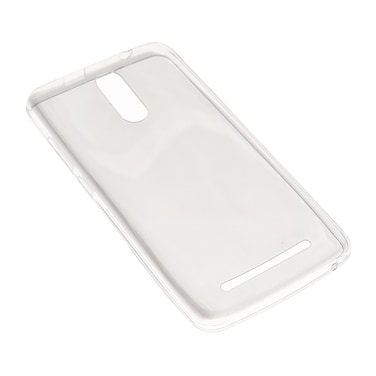 أي كيو & تي جراب هاتف سيليكون - شفاف