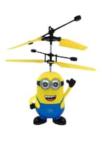 Buy Generic Helicopter Minion Induction Flying Toy Drone Remote Control Aircraft Toy in UAE