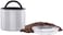 Planetary Design Airscape Coffee And Food Storage Canister, 32 Oz, Patented Airtight Lid Preserves Food Freshness, Stainless Steel, Brushed Steel