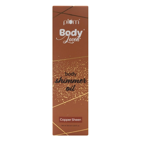 Plum Body Lovin&#39; Copper Sheen Body Shimmer Oil 90Ml