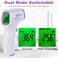 Moobody Digital Forehead Thermometer Non-Contact Thermometer And Digital Fingertip Pulse Oxi-Meter Spo2 Sensor Saturation Pr Pulse Rate Monitor
