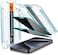 Spigen GLAStR EZ FIT [PRIVACY 2 Pack] designed for iPhone 15 PRO Privacy Screen Protector Premium Tempered Glass with Auto Align technology - 2 PACK