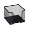 Maxi Mesh Memo Holder Black