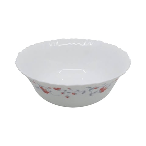 Borosil Larah Pentas Serving Bowl 8SRBFLPE White 20cm