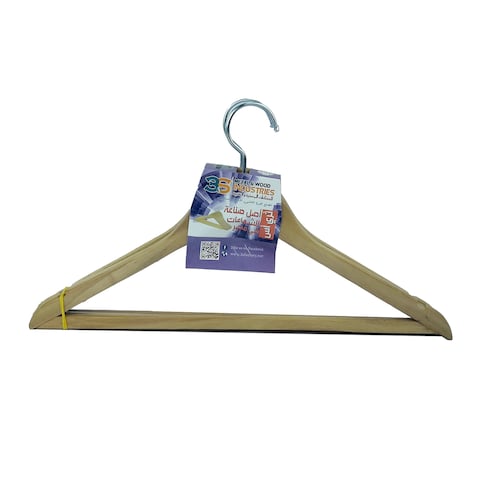 Wooden Hanger Set - 3 Pieces