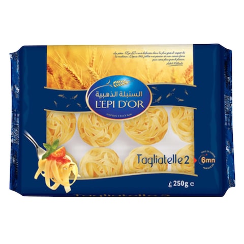 L&#39;Epi D&#39;Or Tagliatelle 2 Pasta 250g