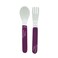 DINEWELL KIDS SPOON &amp; FORK SET SPOON FAIRY PRINCESS, DWC2148FAP, 6''