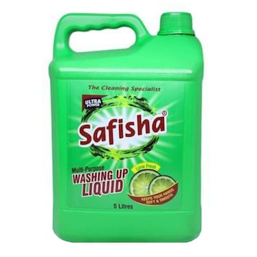 Safisha Washing Liquid Lime 5L