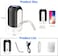 Sky-Touch Automatic Water Dispenser, USB Rechargeable Bottle Drinking Water Radio Water Pump, Black