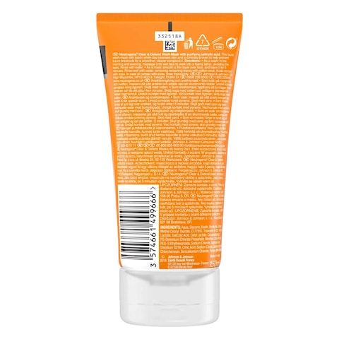 NEUTROGENA CLEAR&amp;DEF WASH&amp;MASK150ML