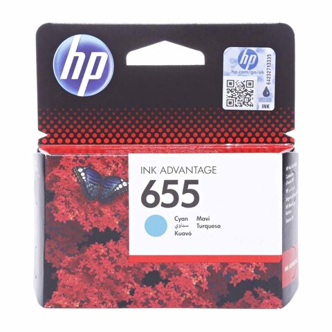 655CYAN حبر اتش  بي
