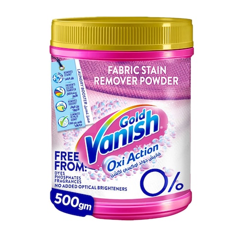 Vanish Gold Oxi Action Powder Fabric Stain Remover 500g