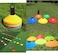ULTIMAX Agility Training Sports Cones, Soccer Cones with Holder for Soccer Training, Training Soccer Cones, Agility and Speed Training, Sport Marker Disc (Multicolor) (7.8 Inches, 100 Pcs-Multicolor)