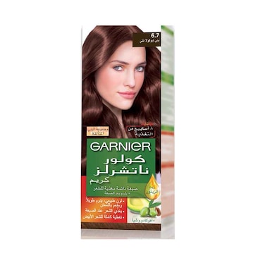 Garnier Color Naturals Hair Color 6.7 Pure Chocolate Brown 1 Piece