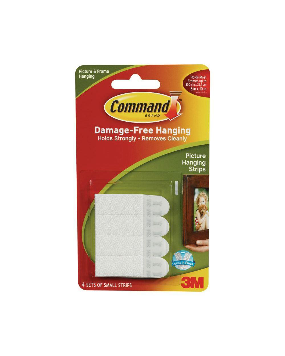 Command 4 Countt Small Fasteners/Strip