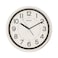 Seiko Analog Wall Clock - 31.1x3.9cm - Off White