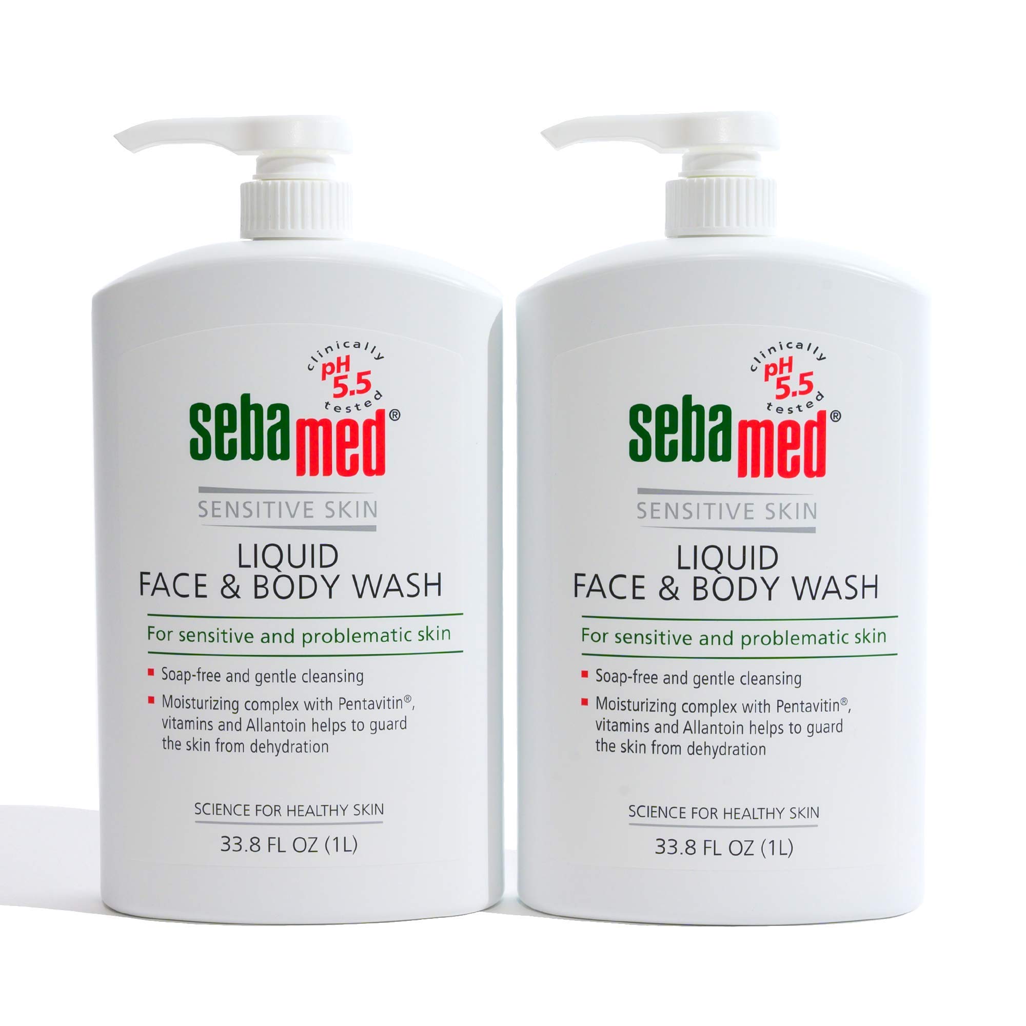 Buy Sebamed Paraben-Free Face and Body Wash With Pump for Sensitive and ...