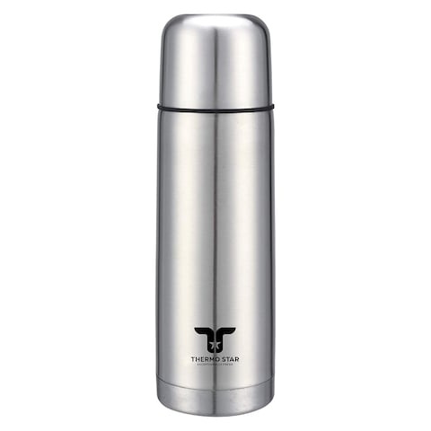 Thermo Star Bullet Thermos Flask 500ml Silver