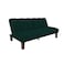 In House Sana 2 In 1 Sofabed Linen Upholstered - Dark Green