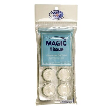 Magic Tissue Comparrison Buy Cool & Cool Magic Tissue Compressed Dry Tissues Pack of 8 Online ...