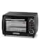 Black+Decker Double Glass Toaster Oven With Rotisserie 19 Litre Black