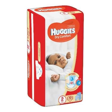 Huggies Dry Comfort Size 2 3-6Kg 10S
