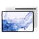 Samsung Galaxy Tab S8+ 12.4-Inch 8GB RAM 128GB Wi-Fi+Cellular Silver With S Pen